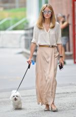OLIVIA PALERMO Out and About in New York 07/21/2015