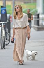 OLIVIA PALERMO Out and About in New York 07/21/2015