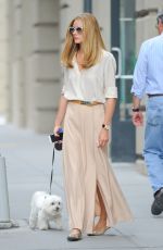 OLIVIA PALERMO Out and About in New York 07/21/2015