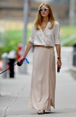 OLIVIA PALERMO Out and About in New York 07/21/2015