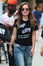 OLIVIA WILDE on Leaves Untitled Rock