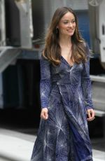 OLIVIA WILDE on the sSet of an Untitled HBO Series in New York 07/02/2015