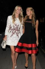 PARIS and NICKY HILTON at Claridge