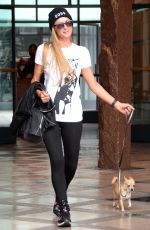 PARIS HILTON Out and About in Los Angeles 07/01/2015