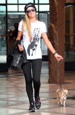 PARIS HILTON Out and About in Los Angeles 07/01/2015
