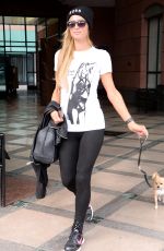 PARIS HILTON Out and About in Los Angeles 07/01/2015