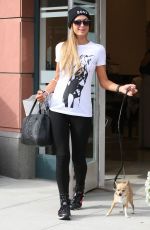 PARIS HILTON Out and About in Los Angeles 07/01/2015
