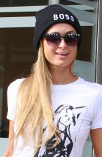 PARIS HILTON Out and About in Los Angeles 07/01/2015