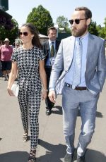 PIPPA MIDDLETON at Championships at Wimbledon 07/09/2015