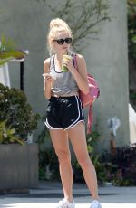 PIXIE LOTT in SHorts Out and About in Los Angeles 06/30/2015