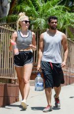 PIXIE LOTT in SHorts Out and About in Los Angeles 06/30/2015