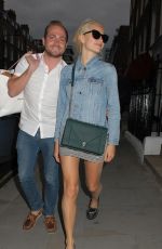 PIXIE LOTT Leaves Chiltern Firehouse in London 07/23/2015