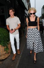 PIXIE LOTT Leaves The Ivy in London 07/20/2015