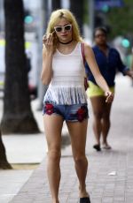 PIXIE LOTT Out in Los Angeles 07/03/2015