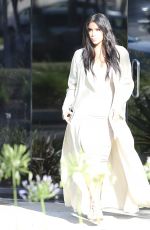 Pregnant KIM KARDASHIAN Leaves a Studio in Los Angeles 07/28/2015