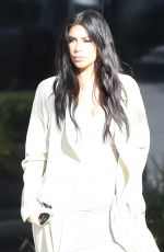 Pregnant KIM KARDASHIAN Leaves a Studio in Los Angeles 07/28/2015