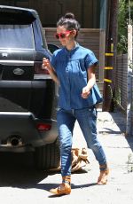 RACHEL BILSON Leaves Byron Williams Salon in Beverly Hills 07/17/2015