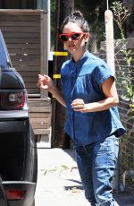 RACHEL BILSON Leaves Byron Williams Salon in Beverly Hills 07/17/2015