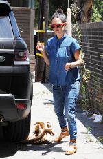 RACHEL BILSON Leaves Byron Williams Salon in Beverly Hills 07/17/2015