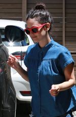 RACHEL BILSON Leaves Byron Williams Salon in Beverly Hills 07/17/2015