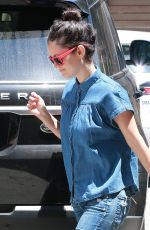 RACHEL BILSON Leaves Byron Williams Salon in Beverly Hills 07/17/2015
