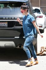 RACHEL BILSON Leaves Byron Williams Salon in Beverly Hills 07/17/2015
