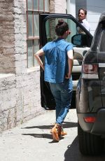 RACHEL BILSON Leaves Byron Williams Salon in Beverly Hills 07/17/2015