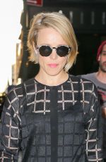 RACHEL MCADAMS Heading to Hamilton Broadway Play in New York 07/24/2015