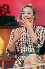 RACHEL MCADAMS on the Set of Good Morning America 07/23/2015