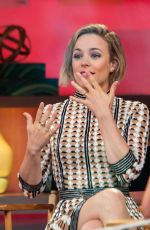 RACHEL MCADAMS on the Set of Good Morning America 07/23/2015
