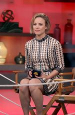 RACHEL MCADAMS on the Set of Good Morning America 07/23/2015