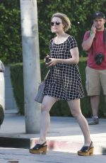 RACHEL MCADAMS Out and About in West Hollywood 07/11/2015
