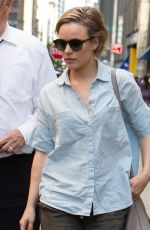 RACHEL MCADAMS Out for Lunch in New York 07/23/2015