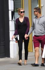 RACHEL RILET and Pasha Kovalev Out and About in Notting Hill 07/29/2015