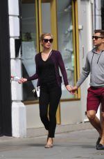 RACHEL RILET and Pasha Kovalev Out and About in Notting Hill 07/29/2015