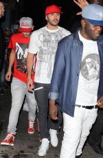 RIHANNA and Karim Benzema at a Nightclub in Los Angeles 06/08/2015