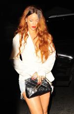 RIHANNA Arrives at Giorgio Baldi Restaurant in Santa Monica 07/03/2015