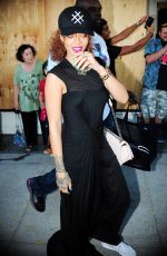 RIHANNA Out and About in Beverly Hills 07/30/2015
