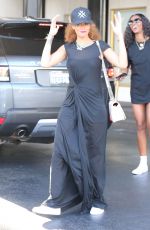 RIHANNA Out and About in Beverly Hills 07/30/2015