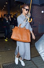 RIHANNA Out and About in New York 07/09/2015