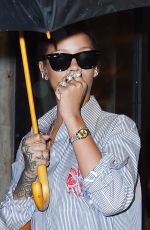 RIHANNA Out and About in New York 07/09/2015