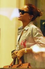 RIHANNA Out and About in New York 07/09/2015