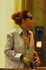 RIHANNA Out and About in New York 07/09/2015