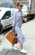 RIHANNA Out and About in New York 07/09/2015