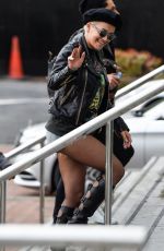 RITA ORA Arrives at Her Hotel in Manchester 07/07/2015