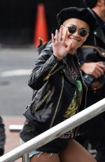 RITA ORA Arrives at Her Hotel in Manchester 07/07/2015