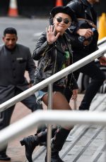 RITA ORA Arrives at Her Hotel in Manchester 07/07/2015