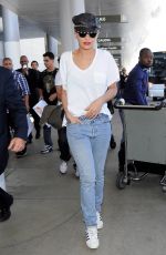 RITA ORA Arrives at Los Angeles International Airport 07/02/2015