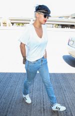 RITA ORA Arrives at Los Angeles International Airport 07/02/2015