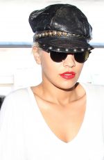 RITA ORA Arrives at Los Angeles International Airport 07/02/2015